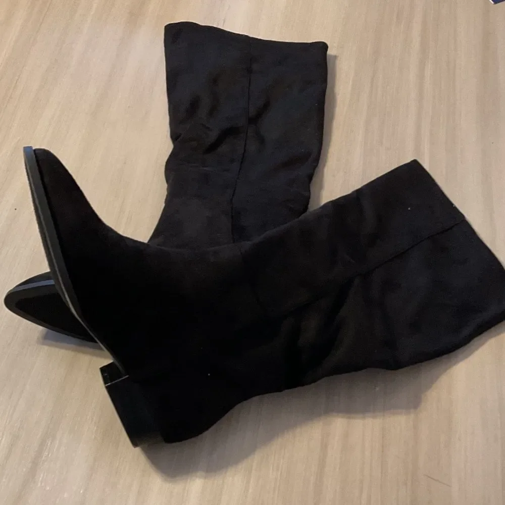 Madden Girl Black Over the Knee Boots